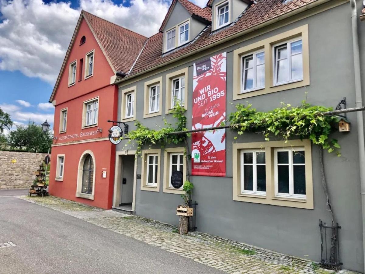 Biobausewein Wein Hotel Leben Iphofen Esterno foto